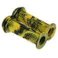 thumbnail image 1 of Cubierta De Agarre De Seta Manillar De Goma Con Almohadillas De Extremo De Barra Para De Bebé Tipo C - Amarillo-negro, 1 of 9
