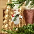 thumbnail image 5 of JeashCHAT Christmas Glove Bell Ornaments, Mini Mitten Bell Pendant with Bow Hanging Rope, Christmas Tree Decorations, Holiday Party Supplies, 5 of 6
