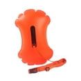 thumbnail image 1 of natación, flotador remolque, bolsa playa para exteriores, saco flotante impermeable, bolsa deriva para entrenamiento natación en Naranja, 1 of 8