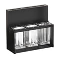 thumbnail image 2 of Tnarru Cutlery Storage Rack Cutlery Drying Rack Non Slip Carbon Steel Modern Multiple Slots Universal Knife Block Knives Drain Stand black, 2 of 8