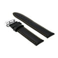 thumbnail image 2 of 19MM LEATHER STRAP BAND DEPLOYMENT CLASP FOR BAUME MERCIER CAPELAND BLACK OS, 2 of 2