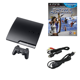thumbnail image 1 of Sony - Playstation 3 PS3 Slim Game Console 160GB and Sports Champion Game - Black (Refurbished), 1 of 8
