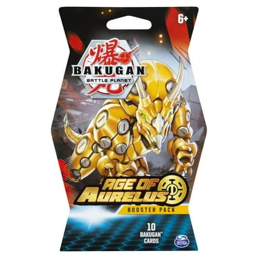 Collectible Bakugan, Battle Brawlers Booster Pack, Collectible Trading Cards for Ages 6 and Up