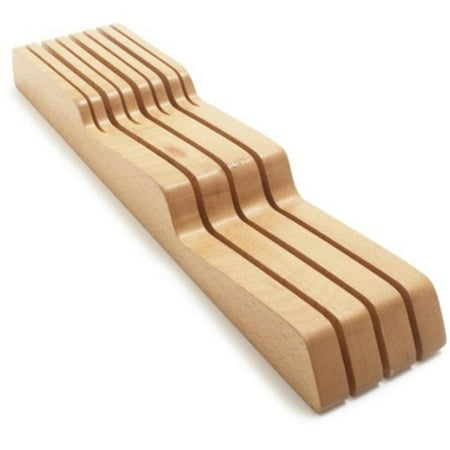 - 7-Slot In-Drawer Knife Block 8000NL, Free up space on your kitchen counter and safely store your knives in your drawer By Sur La Table