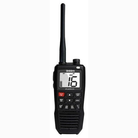 Uniden 1/2.5/6W Handheld Two-Way Floating VHF Marine Radio FCCID-AMWUT661