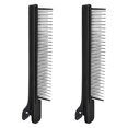 thumbnail image 2 of DOLITY 2Pcs Hairdressing Assistant Comb Hair Dye and s for Salon Highlights black, 2 of 8