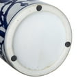 thumbnail image 4 of A&B Home Blue and White Floral Lidded Cylindrical Porcelain Jar 6" x 6" x 14", 4 of 11