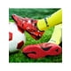 Daeful Enfants Baskets Confort Chaussures de Football Running Low Top Respirant Crampons de Football Rouge (TF Crampons) – image 5 sur 6