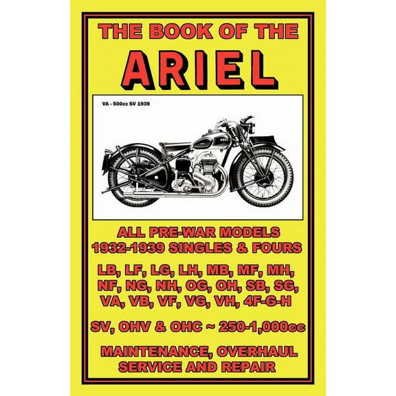 Book of the Ariel - All Prewar Models 1932-1939, (Paperback)