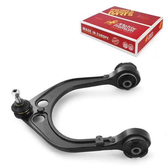 Metrix Premium Chassis Parts - Front Left Upper Control Arm w Ball Joint & Bushing Assembly Fits 06-22 Chrysler 300 RWD, 07-22 Dodge Charger RWD, 08-22 Dodge Challenger, RK620177, Made in Europe