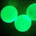 thumbnail image 1 of Bolas de golf con luz LED que brillan en la oscuridad Bola de práctica de entrenamiento nocturno Likrtyny Para estrenar, 1 of 9