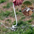 thumbnail image 3 of Fence Wire Tensioning Tool 20X Wire Tighteners with Handle Metal Stretcher Repair Supplies for Outdoor Farm Garden, 3 of 5
