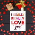 thumbnail image 3 of "I Really, Really Love You" Big Valentine's Day Greeting Cards and Envelopes – 8.5" x 11" Extra Large Jumbo Valentines Card, Huge Oversized Cards for Husband, Wife, Boyfriend, Girlfriend – 2 per Pack, 3 of 7
