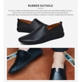 thumbnail image 6 of Genuine Leather Loafer Shoes Slip On Soft Walking Driving Shoes, 6 of 7