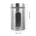thumbnail image 3 of MasteelfCA 1 Pce Bouteille de Rangement en Acier Inoxydable pour Cuisine, 3 of 8