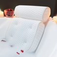 thumbnail image 1 of Reposacabezas de almohada AeroIvi para bañera para apoyo de cuello y espalda, 1 of 8