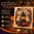 thumbnail image 5 of Halloween Ghost Pearl Art DIY Kit 3D Diamond Painting Craft with Cute Halloween Design Pearl Art Kits for Adults DIY Fall Home Decor Wall Art for Parties and Seasonal Gifts (#C), 5 of 7