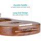 thumbnail image 2 of Arpa lira Lira de 7 cuerdas, arpa, estilo antiguo, liras terminalia, instrumento de cuerda de madera con bolsa de transporte, juego de cuerdas extra, llave de afinación, paño de limpieza, 2 púas Irfora Arpa lira, 2 of 7