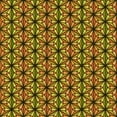 thumbnail image 1 of Ahgly Tapis de Zone Carré Jaune Transitionnel Lavable en Machine, 8 Pieds Carré, 1 of 7