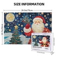 thumbnail image 5 of 1000 PCS Starry Night Santa Claus & Christmas Tree Puzzle 1000 Piece,High Difficulty Puzzle,Charm Holiday Gifts,Enchanting Starry Night Santa Claus & Christmas Tree Funny Wooden Puzzle 1000 Piece, 5 of 6