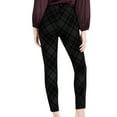 thumbnail image 2 of Maison Jules Womens Geo Print Casual Trouser Pants, 2 of 3