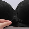 thumbnail image 3 of ZKCCNUK Plus Size Bras for Women Front Opening Buckle Shaping Thick Lace Gathered Without Steel Ring Bra Everyday Bras Size 36/80-46/105, 3 of 6