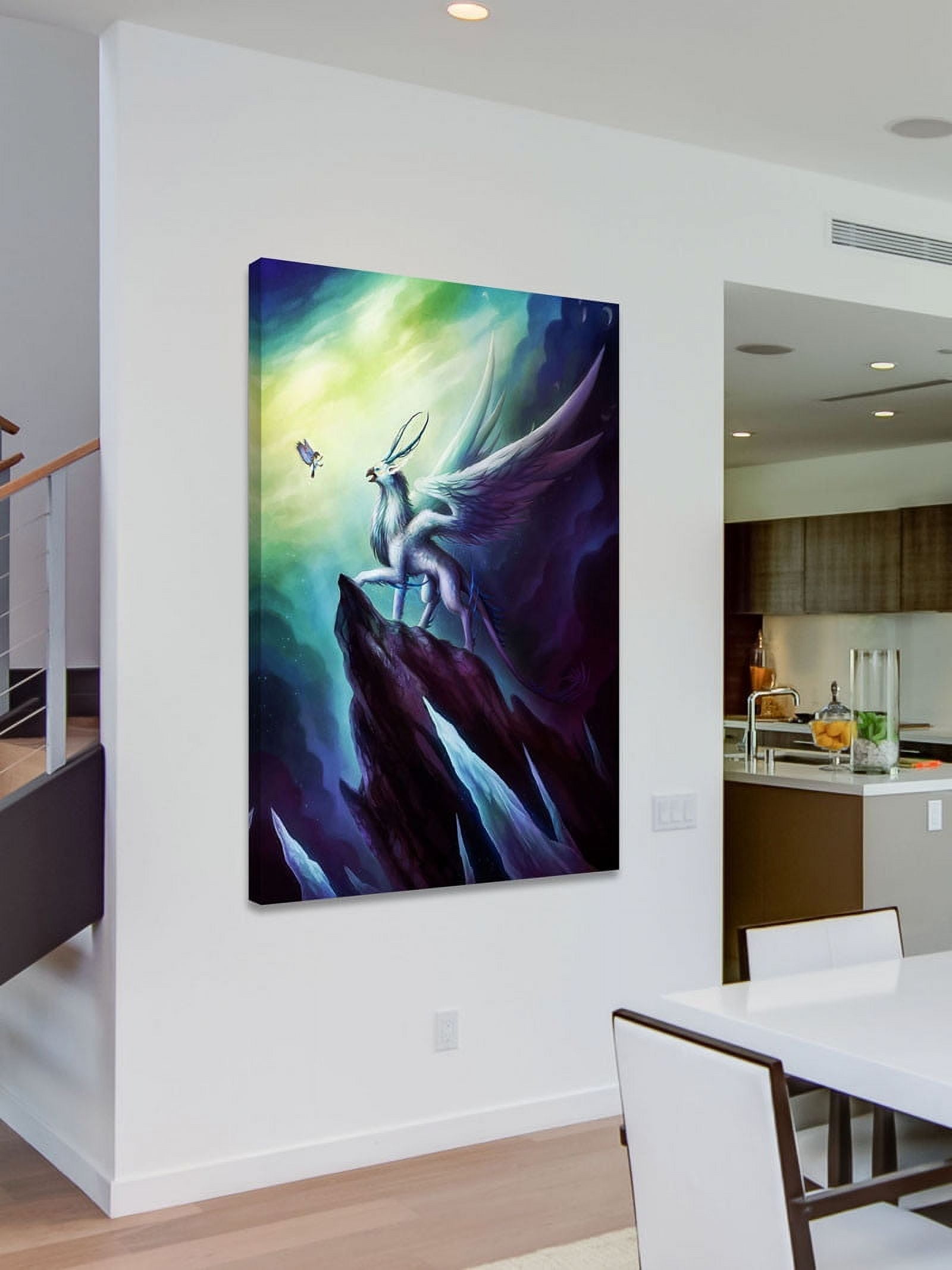 Marmont Hill "Gryphon" Painting Print on Canvas