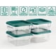 thumbnail image 3 of Contenedor de almacenamiento de alimentos CURTA 2.0L cuadrado de policarbonato, 3 of 7