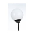 thumbnail image 4 of Living District Nyomi 19" 2-Light Metal/Glass Chandelier in Black/White, 4 of 8