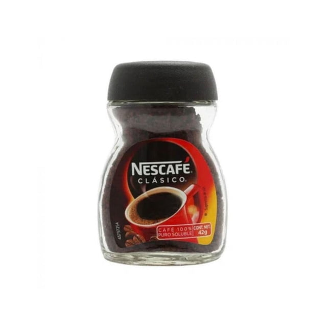 Pack de 16 Café Soluble Nescafe Clásico de 42 Gr Nescafe Nescafe Clásico de 42 Gr