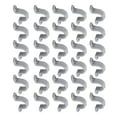 thumbnail image 1 of 30 Pinces de Tuyau Flexible en PVC avec Conception Rainurée pour Téléphone Réfrigération CVC Éclairage, pour Pince de Conduit Électrique, Sangle de Tuyau en PVC, Attache de Câble, 1 of 7