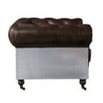 thumbnail image 3 of Ergode Chair Vintage Brown Top Grain Leather, 3 of 4