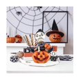 thumbnail image 4 of Glow Skull Halloween Pumpkin Decorations Mini Pumpkin Ornaments For Funny Halloween Decor Indoor Da, 4 of 5