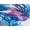 Multi Color Leaves, variant on Women's Plus Size Side-Slit Swim Dress