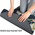 thumbnail image 3 of Pioneer Flower Floral Print Pattern Hot Yoga Mat Towel Non Slip for Hot Yoga - Quick-Drying Yoga Mat Cover with 4 Corner Pockets with Travel Bag - Hot Yoga Towel Non Slip 70"x26", 3 of 6