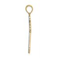 thumbnail image 4 of 10K Yellow Gold Reversible Cross Charm Pendant Necklace with Chain, 4 of 4