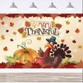 thumbnail image 4 of Banner decorativo de Feliz Acción de Gracias - 120 x 80 cm, telón de fondo de Feliz Acción de Gracias, decoraciones para fiestas de Acción de Gracias (estilo 1qsh013), 4 of 5