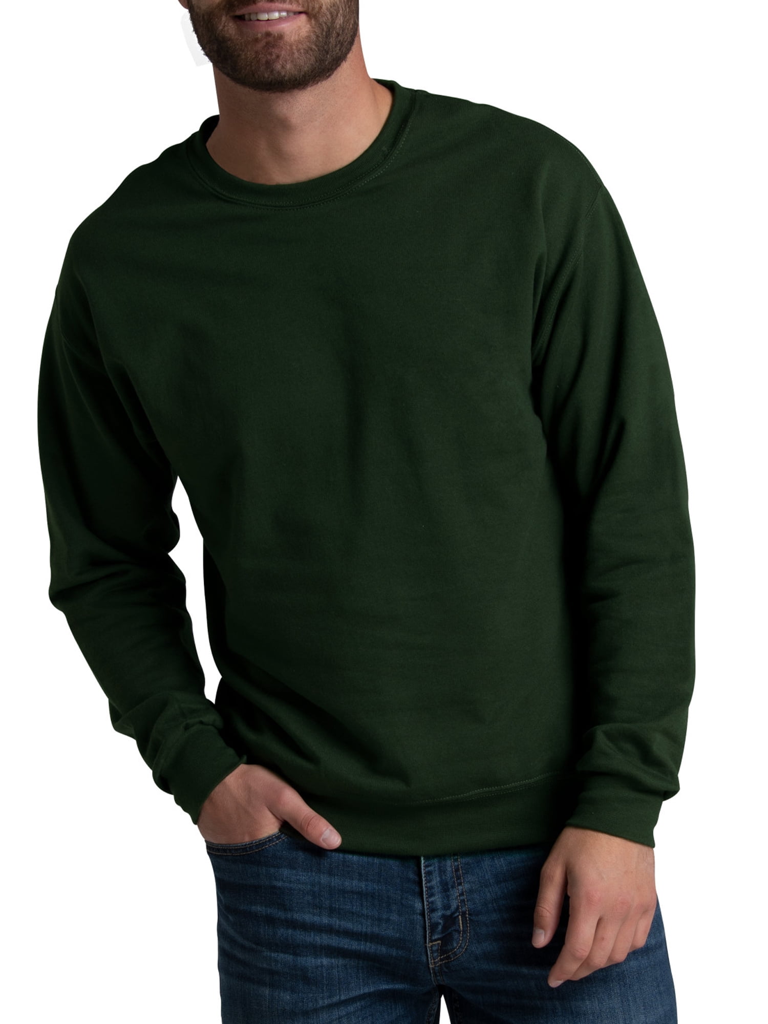 Fruit of the Loom Men's EverSoft Fleece Crew Sweatshirt
