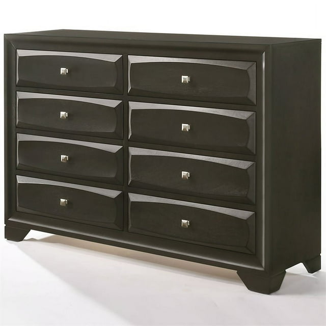 ACME Soteris 8 Commode à Tiroirs en Gris Antique