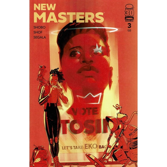New Masters #3 VF ; Image Comic Book