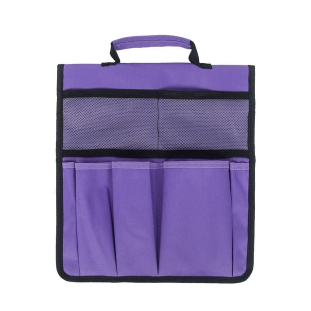 relayinert Sac à Outils de Jardin Léger Noir pour un Rangement Facile Économiser de l'Espace Sacs de Rangement Portables Violet 1Set