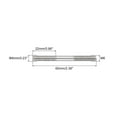 thumbnail image 2 of Unique Bargains M6x60mm 304 Stainless Steel Push Rod Double End Threaded Rod for DIY, 2Pack, 2 of 6
