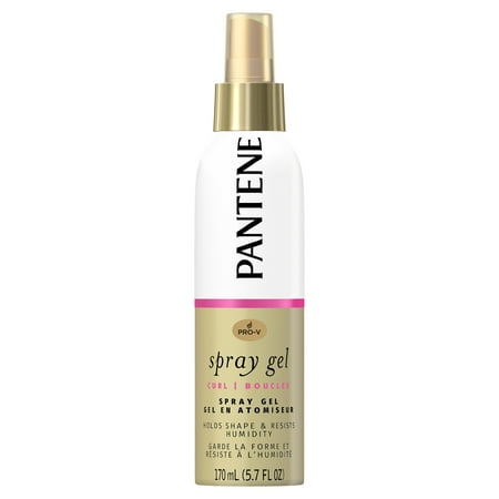 Pantene Pro-V Curl Spray Gel to Hold Shape & Resist Humidity, 5.7 Fl