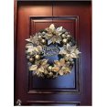 thumbnail image 4 of Corona De Navidad Feliz Navidad Puerta Delantera Adorno Pared Para Fiesta, 4 of 5