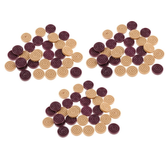 Pack of 96 Chessman Checkers 15mm Chess Pieces for Children Playing