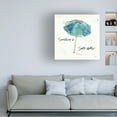 thumbnail image 3 of Anne Tavoletti 'Beach Divas IX Aqua' Canvas Art, 3 of 3