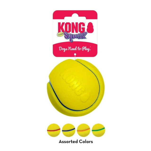 CHOK Squeezz Tennis Ball Dog Toy