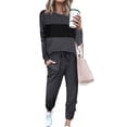 thumbnail image 1 of Conjunto Deportivo PRETTYGARDEN 2 Piezas Manga Larga Gris Oscuro M, 1 of 5