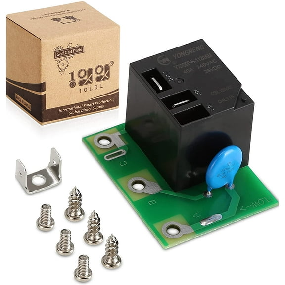 10L0L Golf Cart Battery Charger Relay Board for EZGO Power Wise 2 Charger 603197 5957