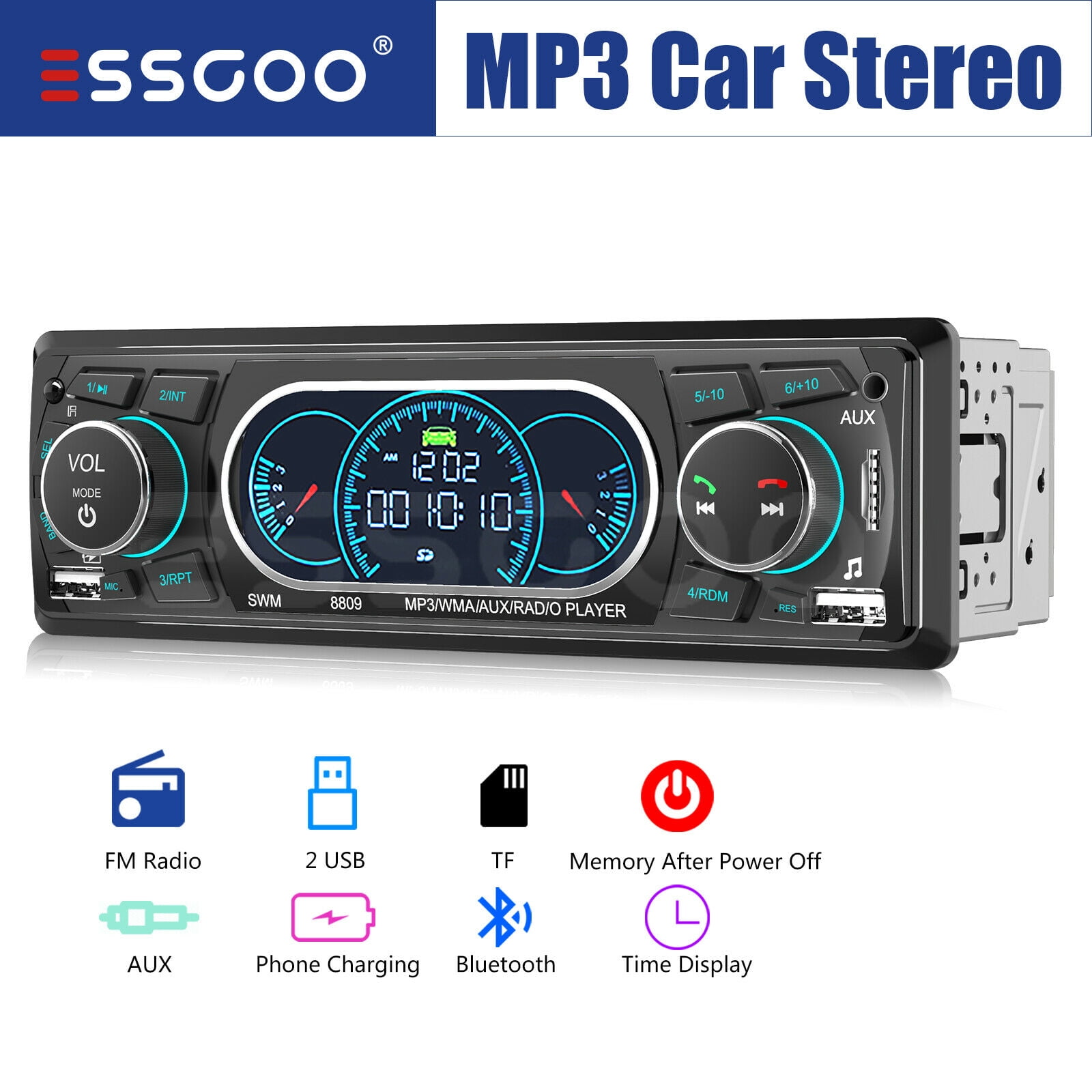 Schlaf Mini R. car mp3 player swm 8809 Danken Ozeanien Wrack